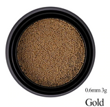 Bullions - 6mm (3g) Gold, Silver, Rose Gold, Gun Grey